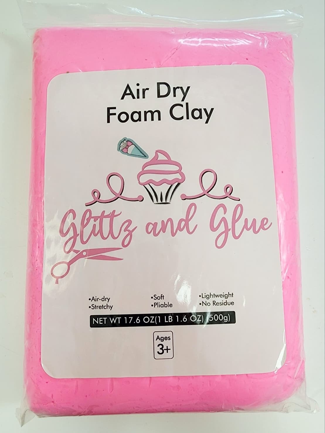 Air Dry Foam Clay Foam Clay Glittz and Glue Foam Clay Etsy