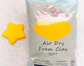 SOFT Orange Peel Foam Clay, Foam Clay, Glittz and Glue Foam Clay, Fake bake supplies, cosplay clay, slime, soft clay, air dry foam clay