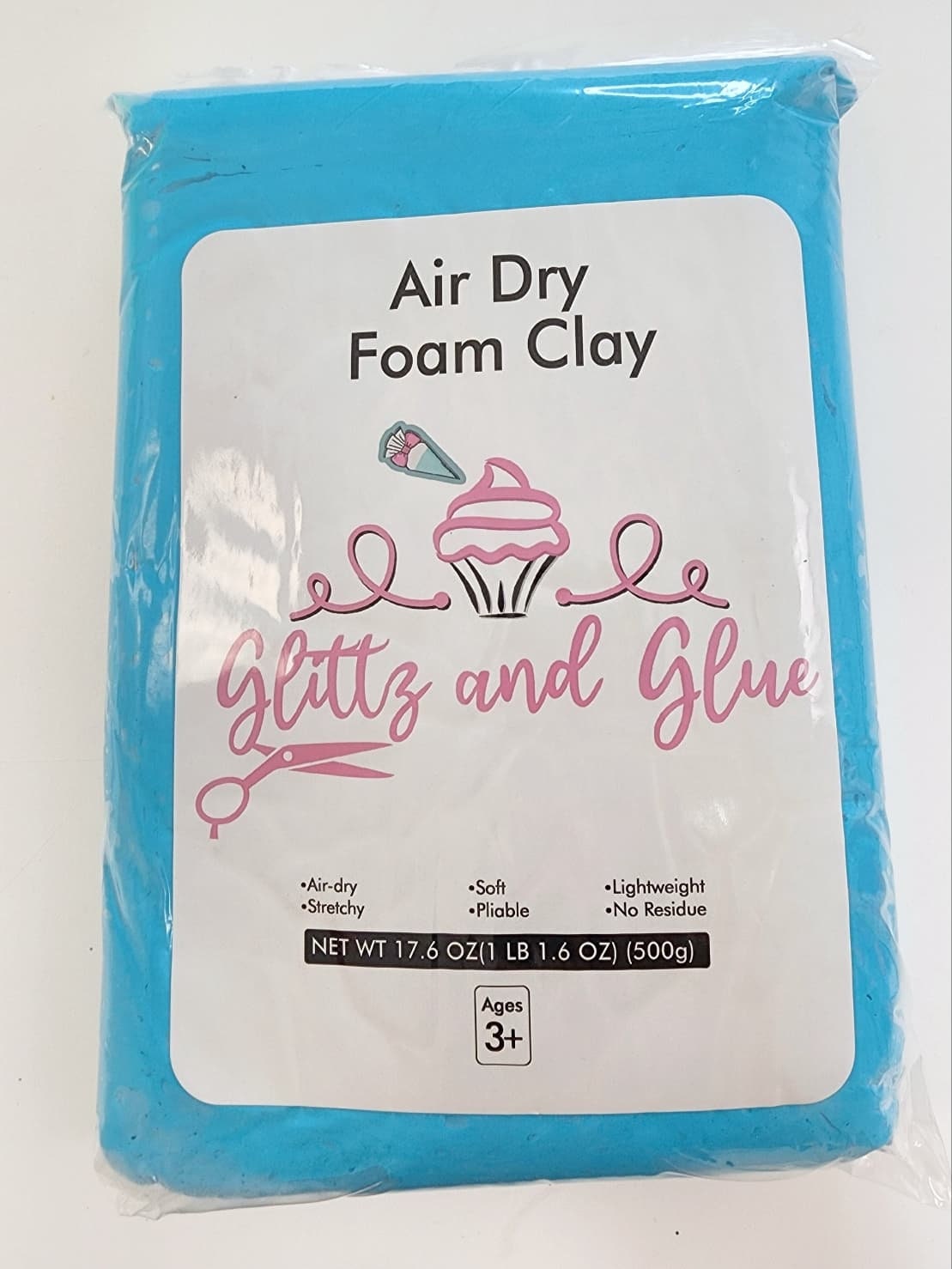 Air Dry Foam Clay Foam Clay Glittz and Glue Foam Clay Etsy