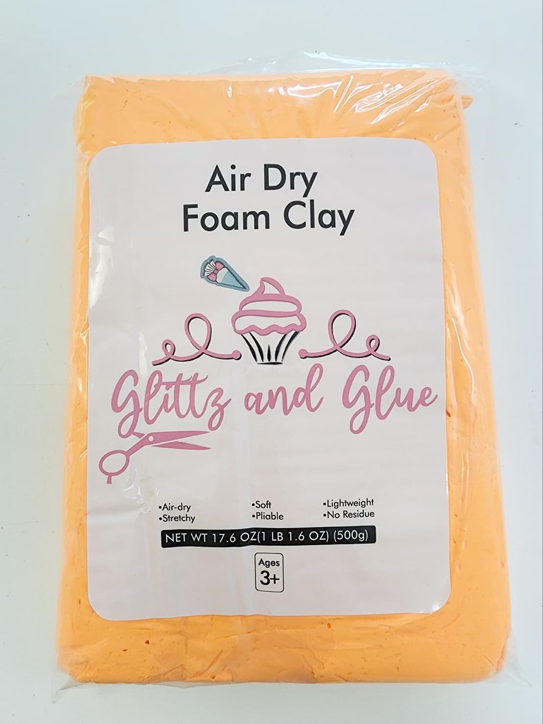 Air Dry Foam Clay Foam Clay Glittz and Glue Foam Clay Etsy