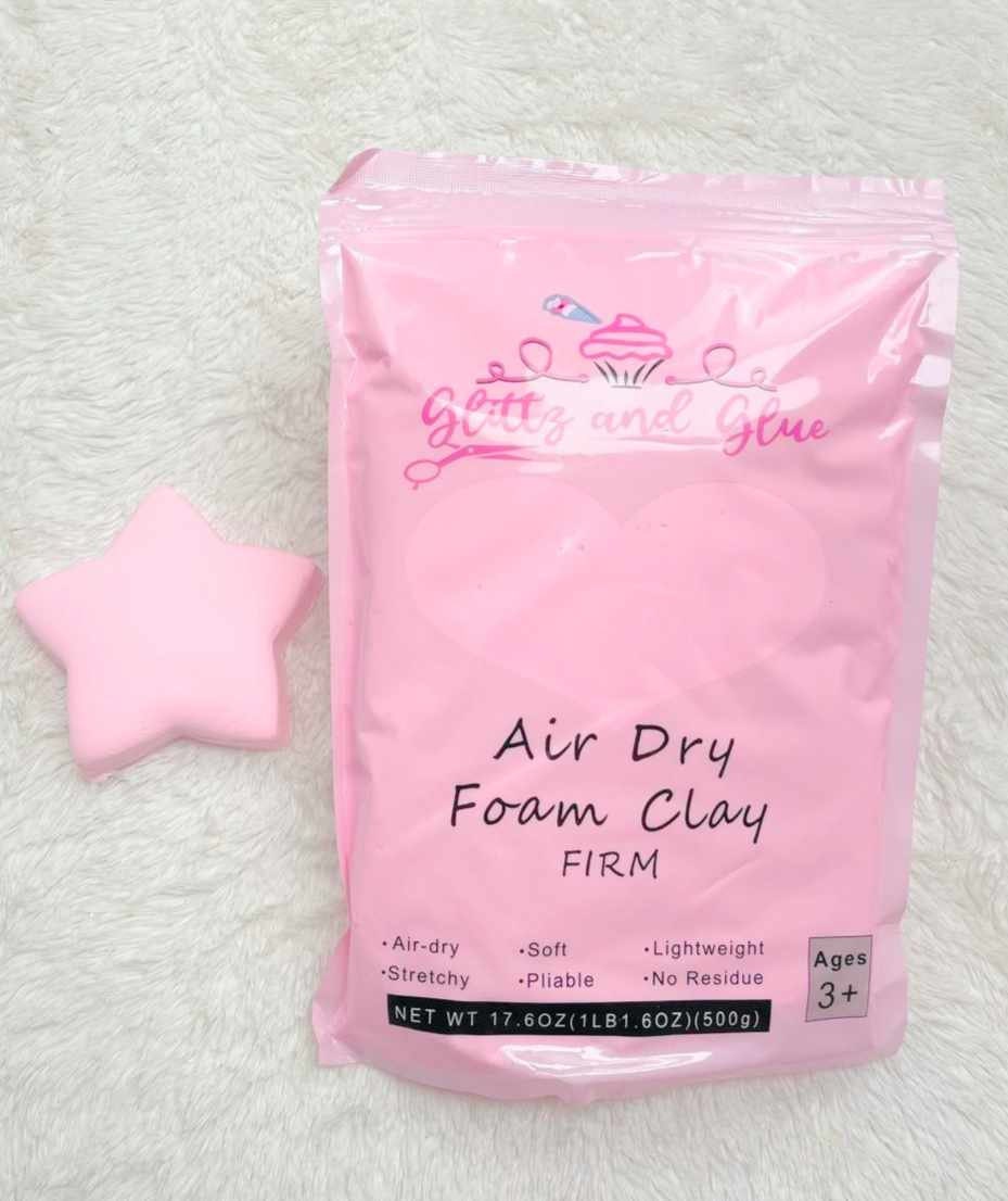 BOHS Violet Modeling and Slime Foam Clay, Air Dry, for School Arts & Crafts  Project ,1.1 Pound, Age 3 Years & up