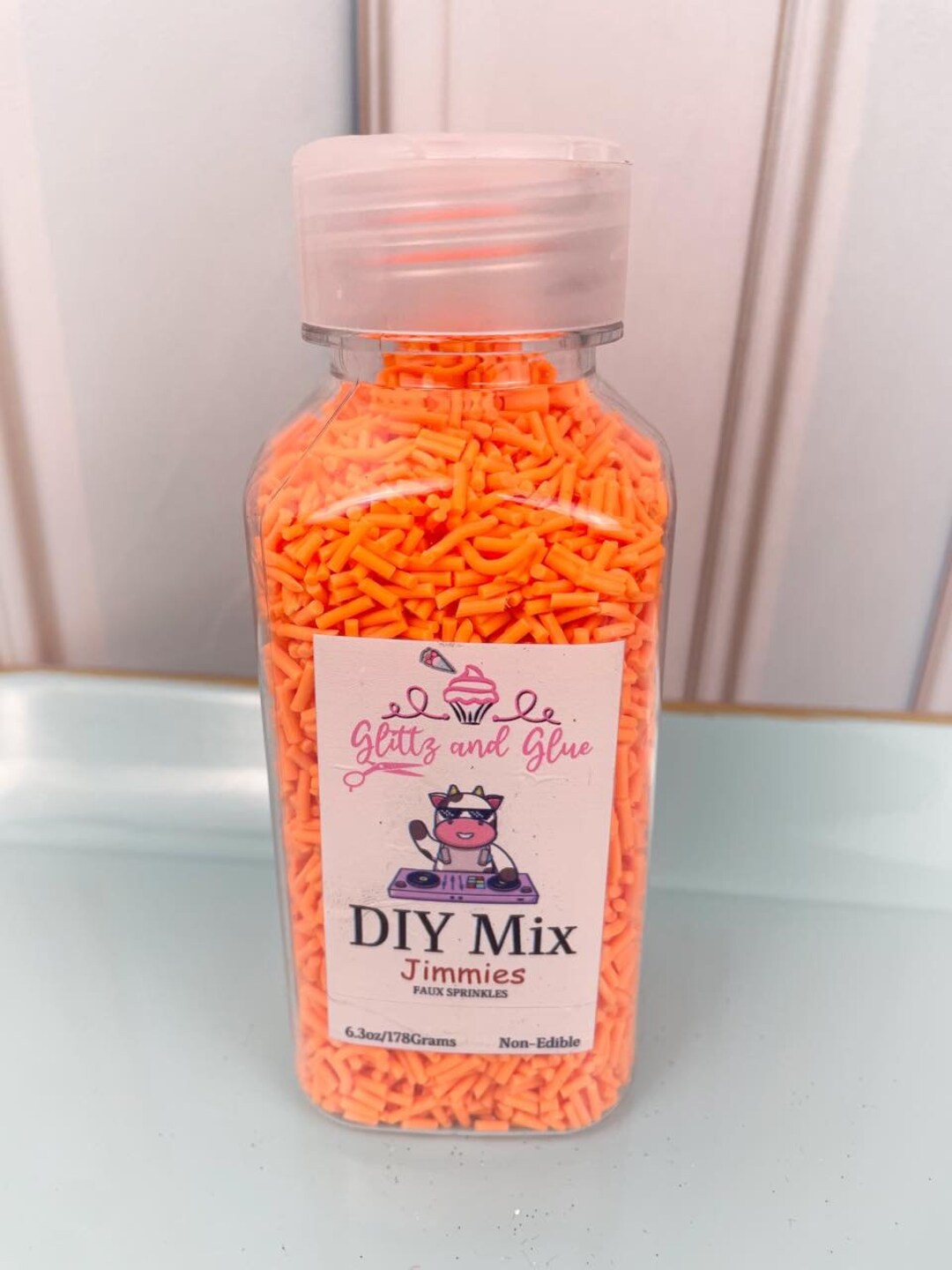 Faux Sprinkles Jimmies Faux Sprinkles Polymer Sprinkles Etsy