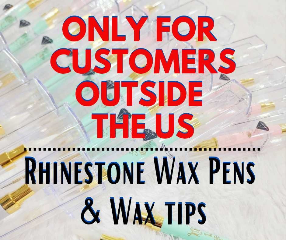 Rhinestone Wax Pens, Rhinestone Wax Tool, Craft Supplies, Wax Pen, Fake  Bake Supplies