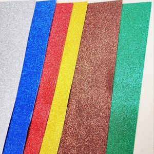 Glittered Foam sheets, non glittered foam sheets, craft supplies, 2mm foam sheets, large foam sheets, giant foam sheets, fake bake supplies