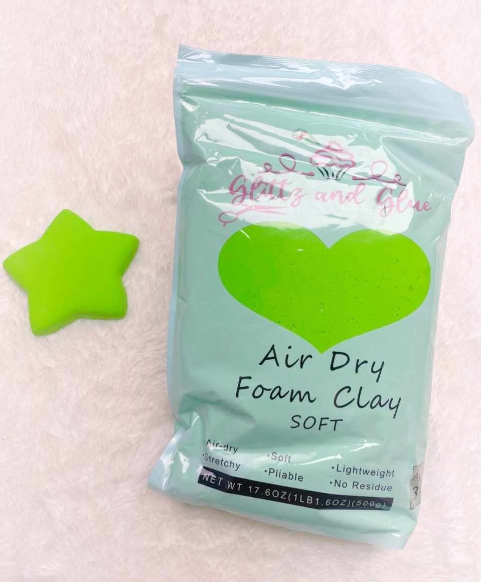 Air Dry Foam Clay
