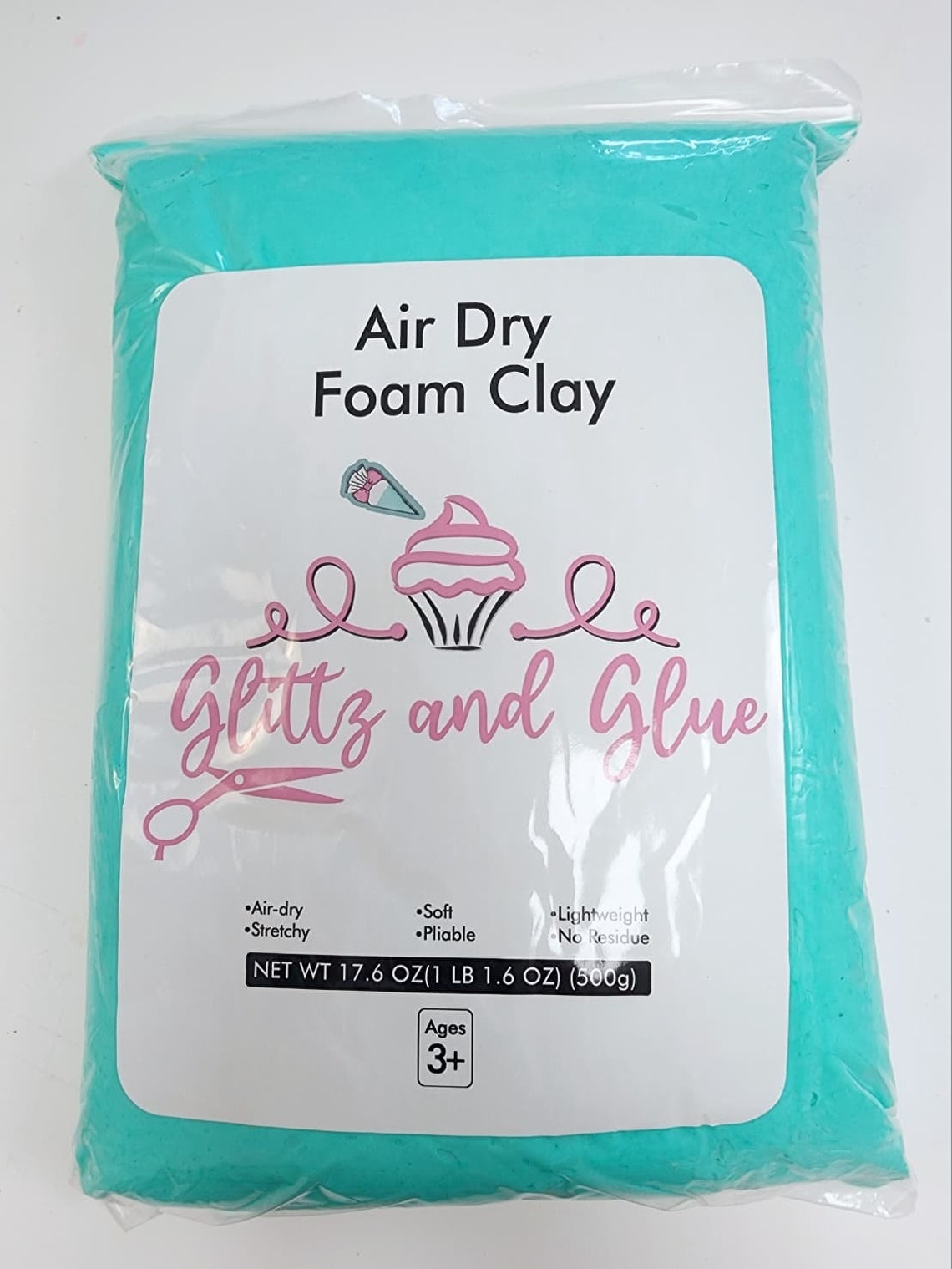 Air Dry Foam Clay Foam Clay Glittz and Glue Foam Clay Etsy