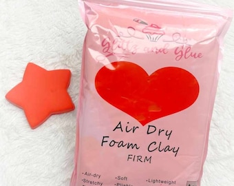 100g Red foam clay, Foam Clay, Glittz and Glue Foam Clay, Fake bake supplies, cosplay clay, slime, soft clay, air dry foam clay, clay