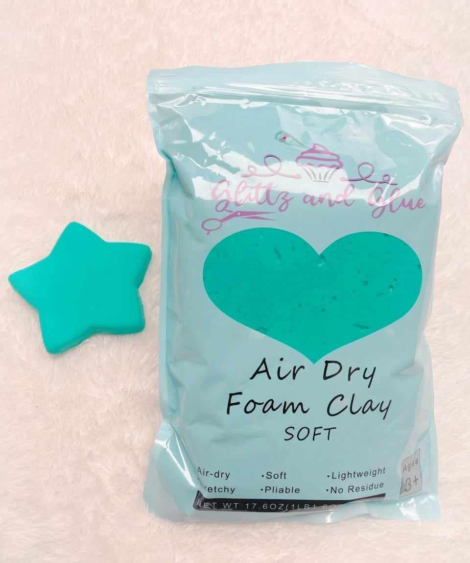 500g SOFT Emerald Green Foam Clay, Foam Clay, Glittz and Glue Foam Clay, Fake bake supplies, cosplay clay, slime, soft clay, firm clay