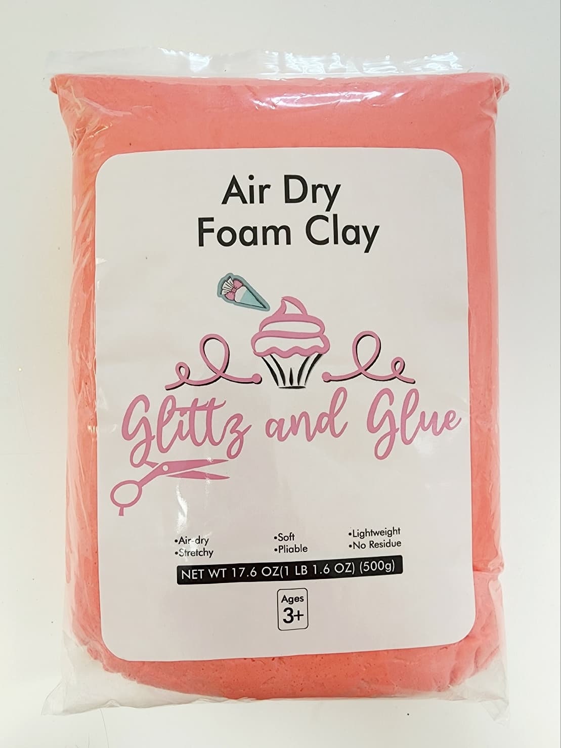 Air Dry Foam Clay Foam Clay Glittz and Glue Foam Clay Etsy