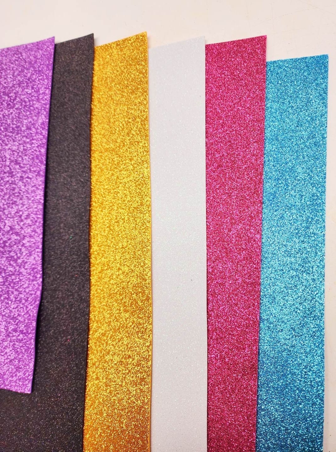 Glittered Foam Sheets, Non Glittered Foam Sheets, Craft Supplies, 2mm