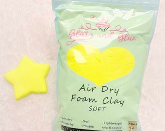 SOFT, Watermelon, foam clay, Foam Clay, Glittz and Glue Foam Clay, Fake  bake supplies, cosplay clay, slime, soft clay, air dry foam clay