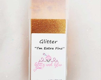 Orange I'm Extra Fine, Extra Fine Glitter, Purple Glitter, Glitter, Fine Glitter, 4.5oz glitter, glitter shaker, craft glitter