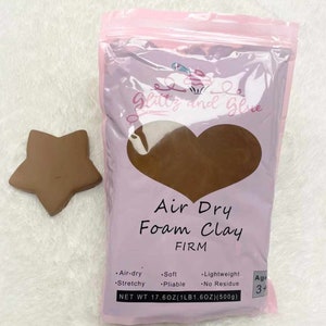 100g Coffee Brown foam clay, Foam Clay, Glittz and Glue Foam Clay, Fake bake supplies, cosplay clay, slime, soft clay, air dry foam clay