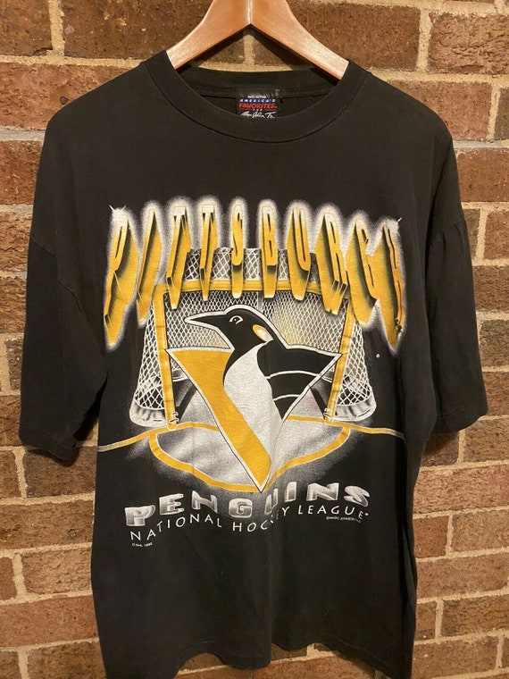 Vintage 90s Pittsburgh Penguins Magic Johnson Tees