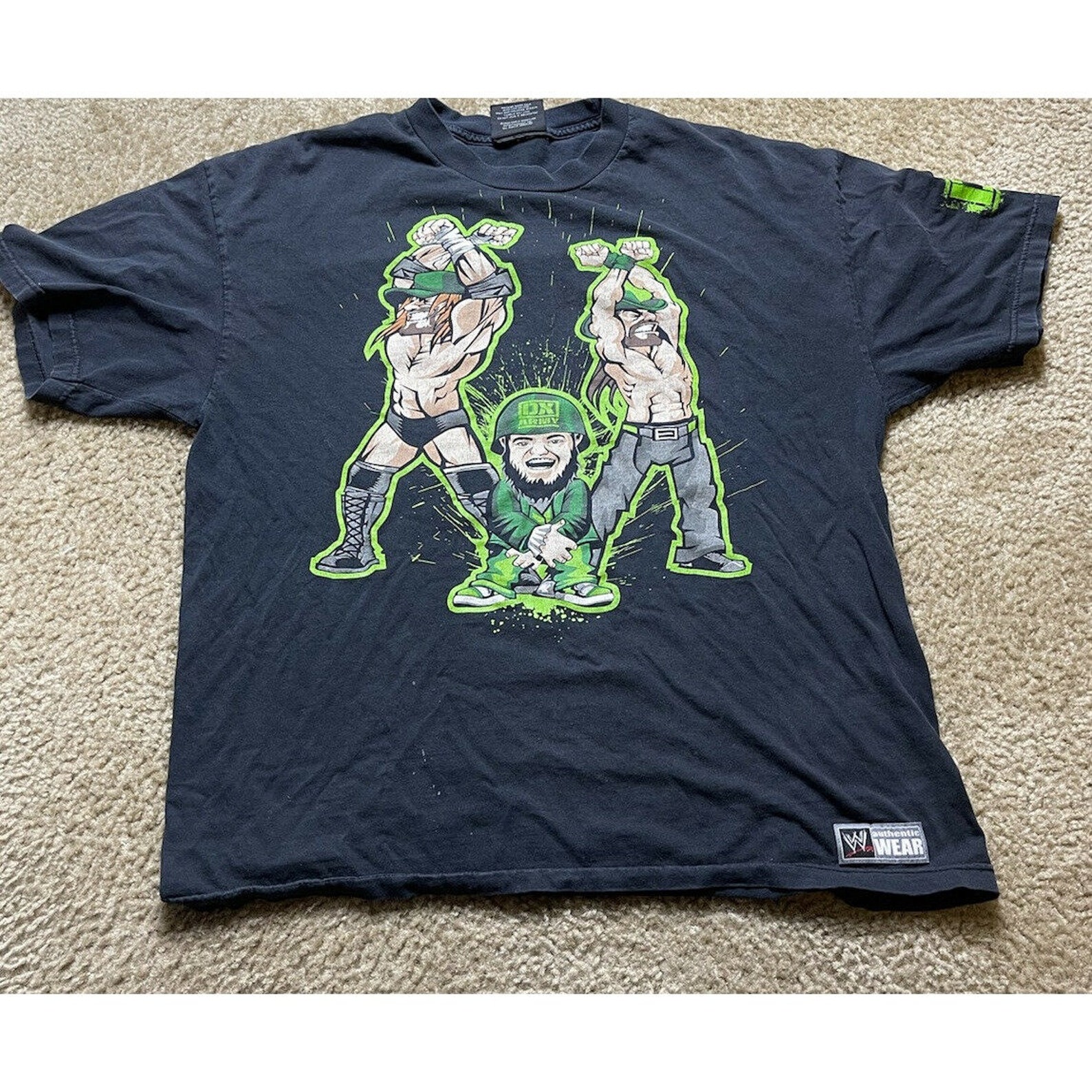 Vintage Wwe Wwf DX DX Army Hornswoggle Suck It Wrestling Etsy