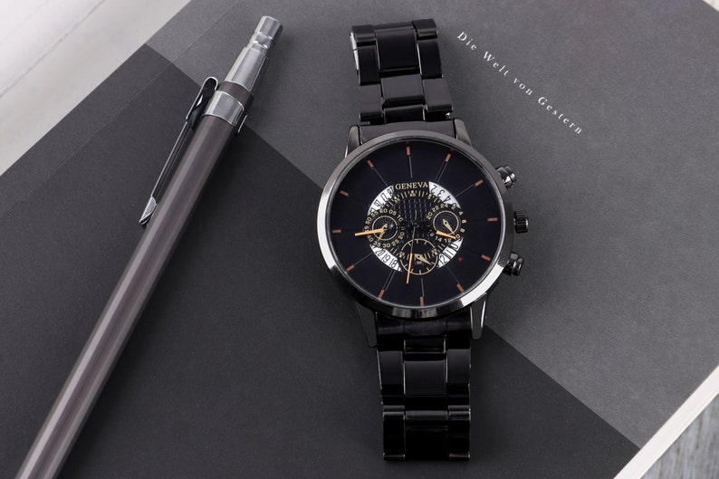 Mens Watch Groomsmen Gifts Watches Custom Engaved Watch for Etsy