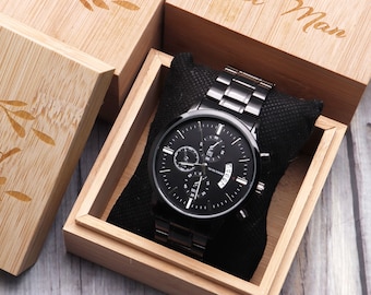 Groomsmen Gifts Watch, Custom Watches for Groomsmen, Best Man Gift, Groom Gift from Bride on Wedding Day, Groomsman Gift