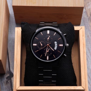 Mens Watch, Watches For Men Custom Watch, Engraved Watch, Groomsmen Watch, Watches for Groomsman, Groomsmen Gift Watches