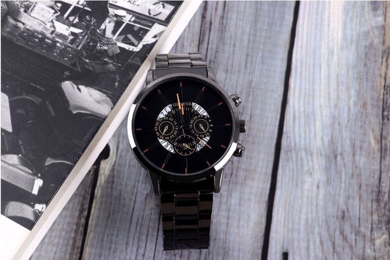 Mens Watch Groomsmen Gifts Watches Custom Engaved Watch for Etsy
