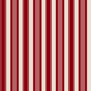 Laken Stripe - Classic Red, carta da parati rimovibile a righe tradizionali, carta da parati a righe rosse, carta da parati a righe rialzate staccabile e attaccabile