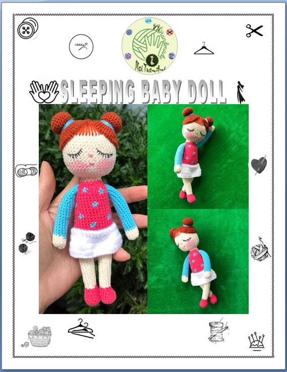 sleeping doll crochet pattern