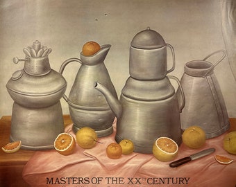 Vintage Fernando Botero Canadian Exhibition Print (1981, Offset Lithograph)