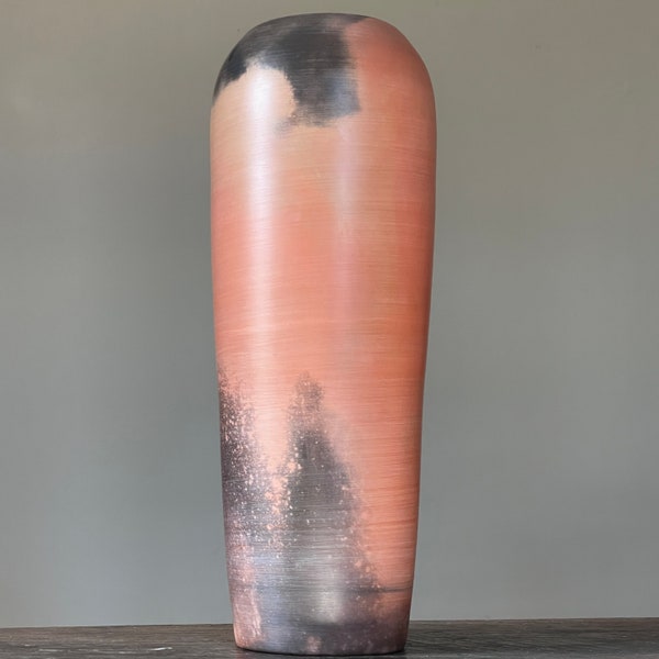 Raku Vase - Etsy