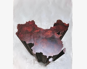 Ponadgabarytowy plakat vintage Ai Wei Wei 2004 Swiss Exhibition Offset Litography
