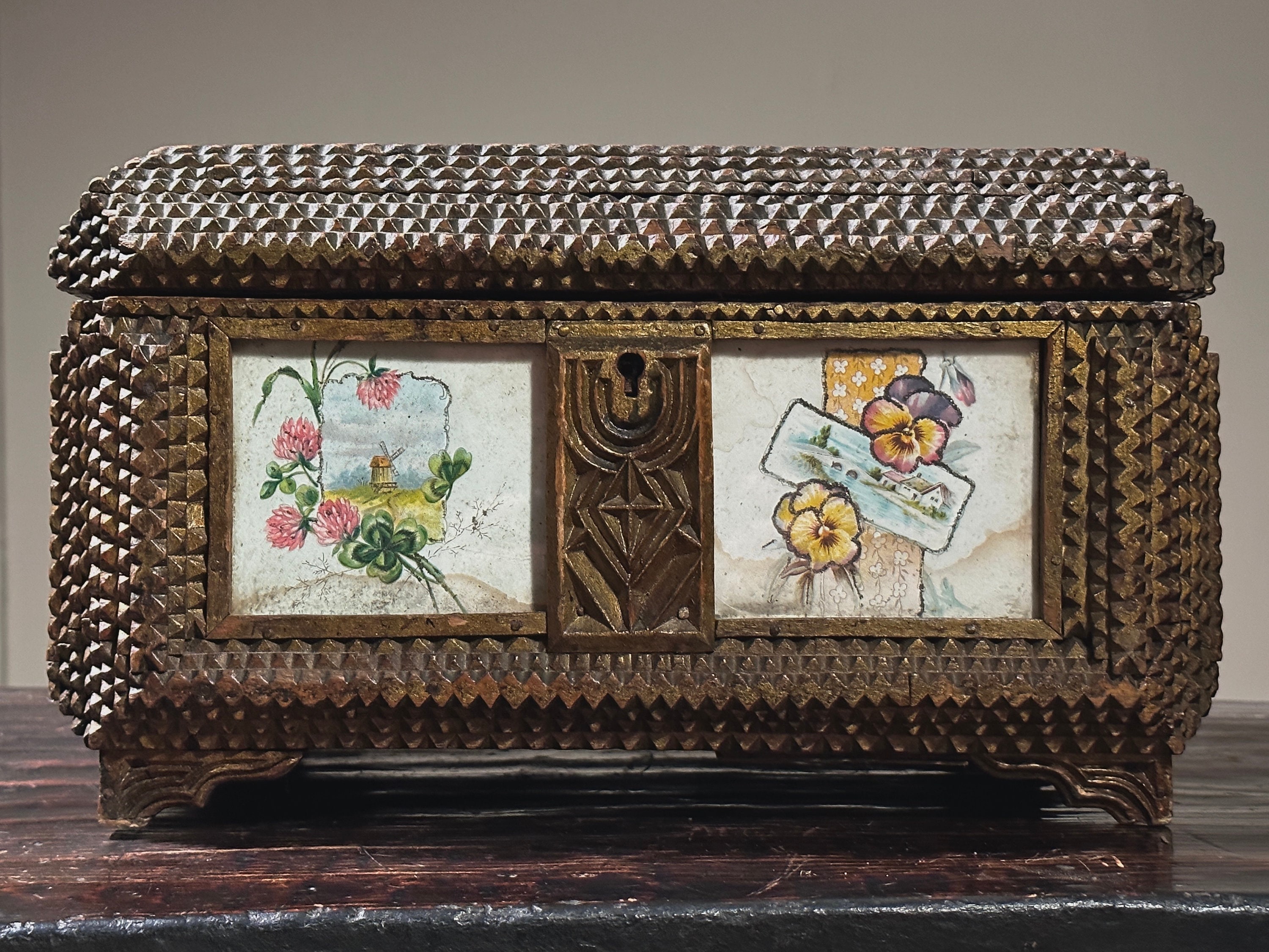 ❁ハンドメイドになります❁ Antique Art Tray Box il_fullxfull.6071382556_2ni2.jpg