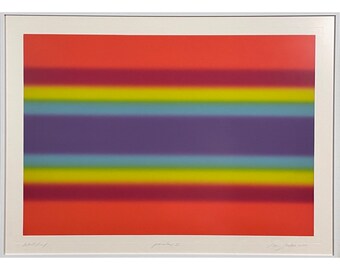 Barry Nelson - “Paralax V” Aquatint Etching, Signed (1980, Artist Proof)/Rothko