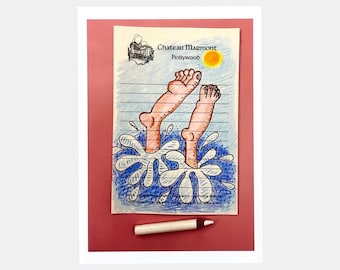 Brian Calvin - Impresión digital de edición limitada de Stubbies, firmada (2022)