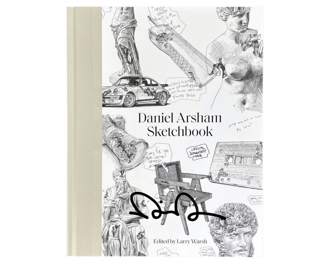 Daniel Arsham Sketchbook, Signed 2022 - Etsy Canada