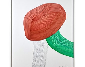 Ronan Bouroullec (francés, n. 1971) - Litografía RB M24 n.º 12/50 (2020, firmada)