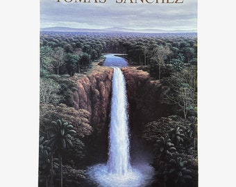 1998 Vintage Original Tomás Sánchez &quot;Sonar en el rio Coe&quot; Exhibition Print
