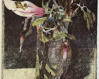 Horst Janssen Original Art Poster Monographed - 24.8