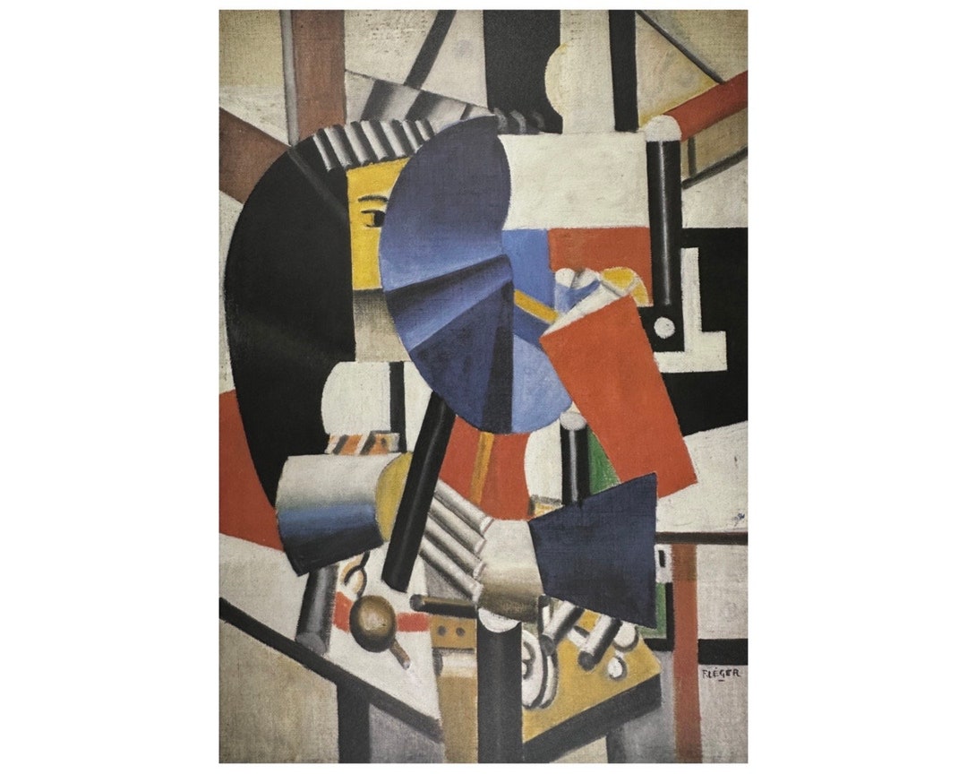 Fernand Leger Untitled Cubist Still Life Archival Pigment Print Etsy Fernand Leger Untitled Cubist Still Life Archival Pigment Print Etsy