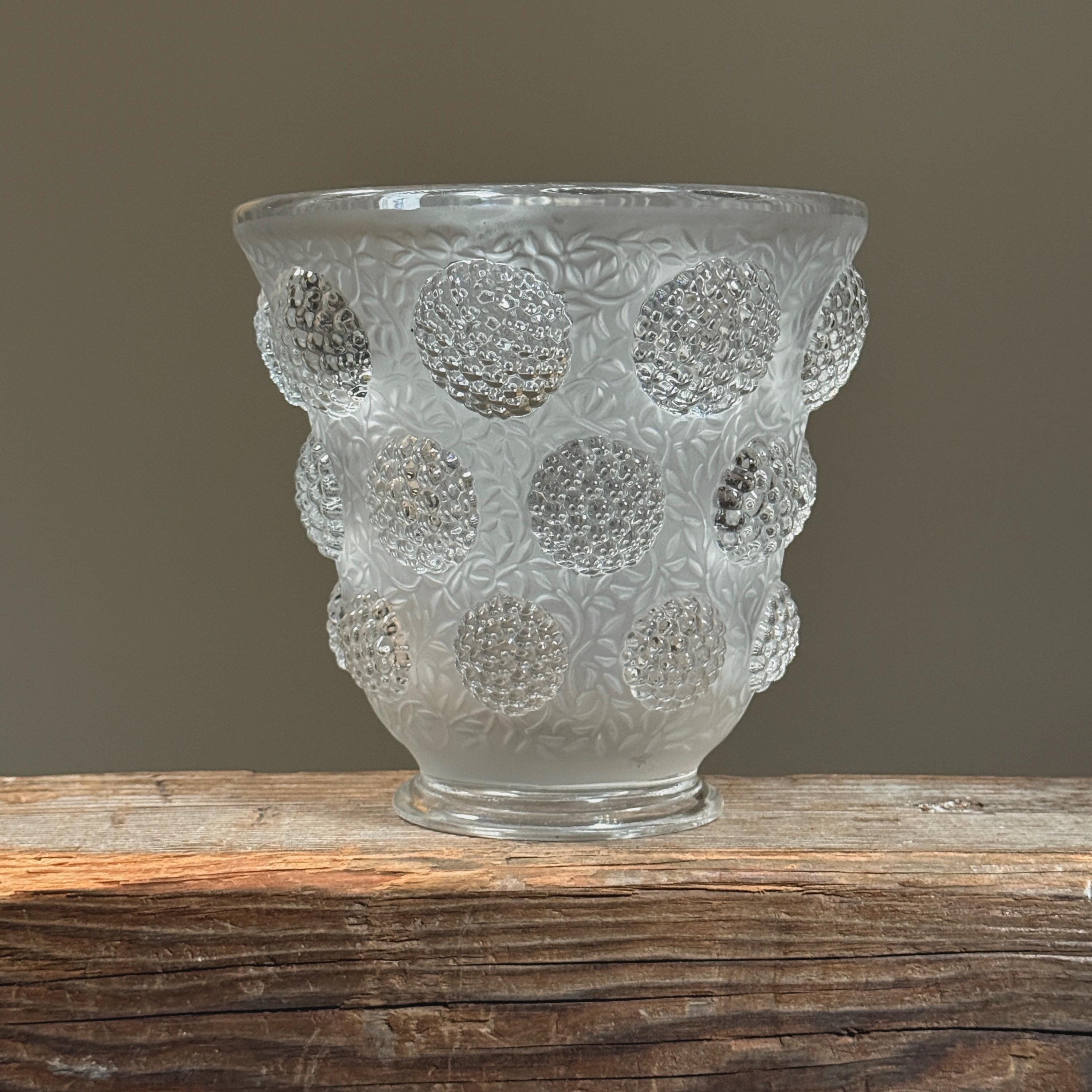 Verlys Art Glass Vase - Etsy