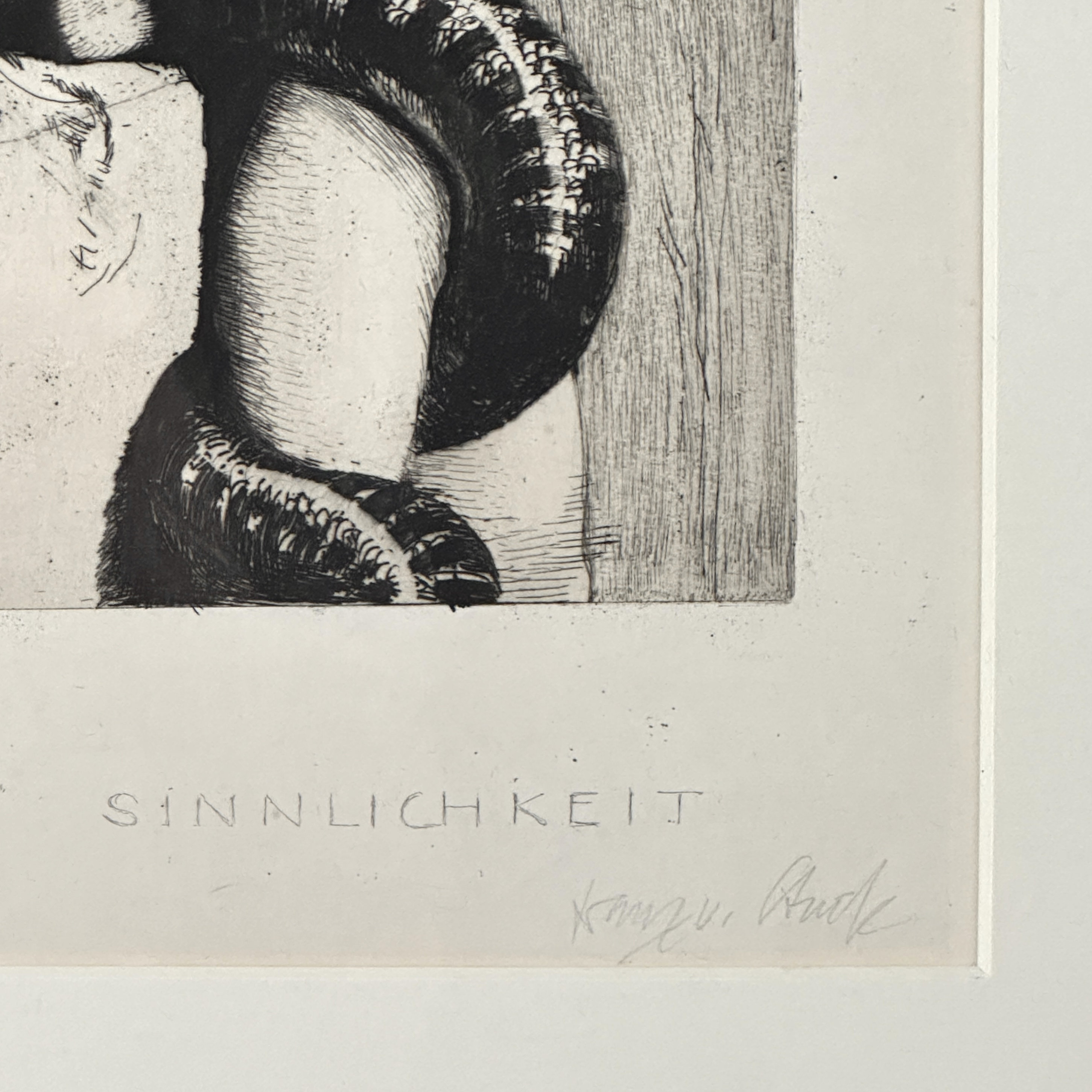 Franz Von Stuck (1863-1928) - Die Sinnlichkeit, Signed (1891