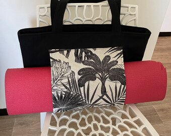 Sac pour tapis de yoga/sac fourre tout sport/sac gym/sac Pilates/serviette yoga/sa yoga personnalisé