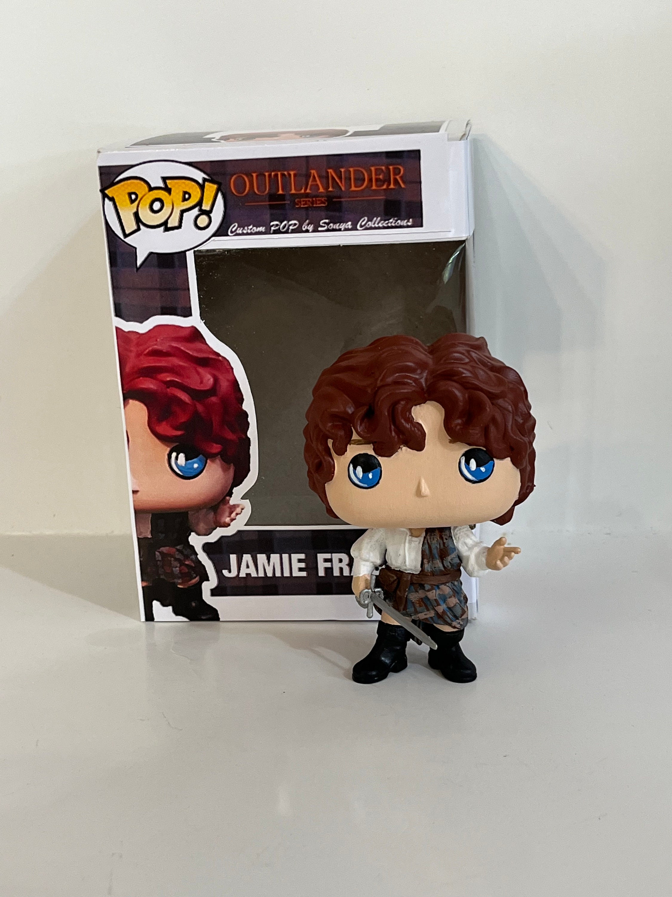 Jamie Fraser Custom POP Figure Etsy