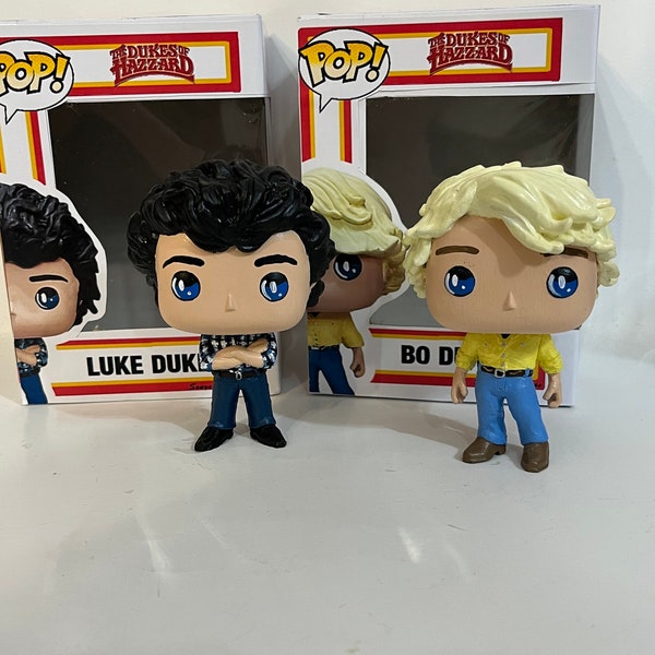 The Dukes of Hazzard Custom Pop Set