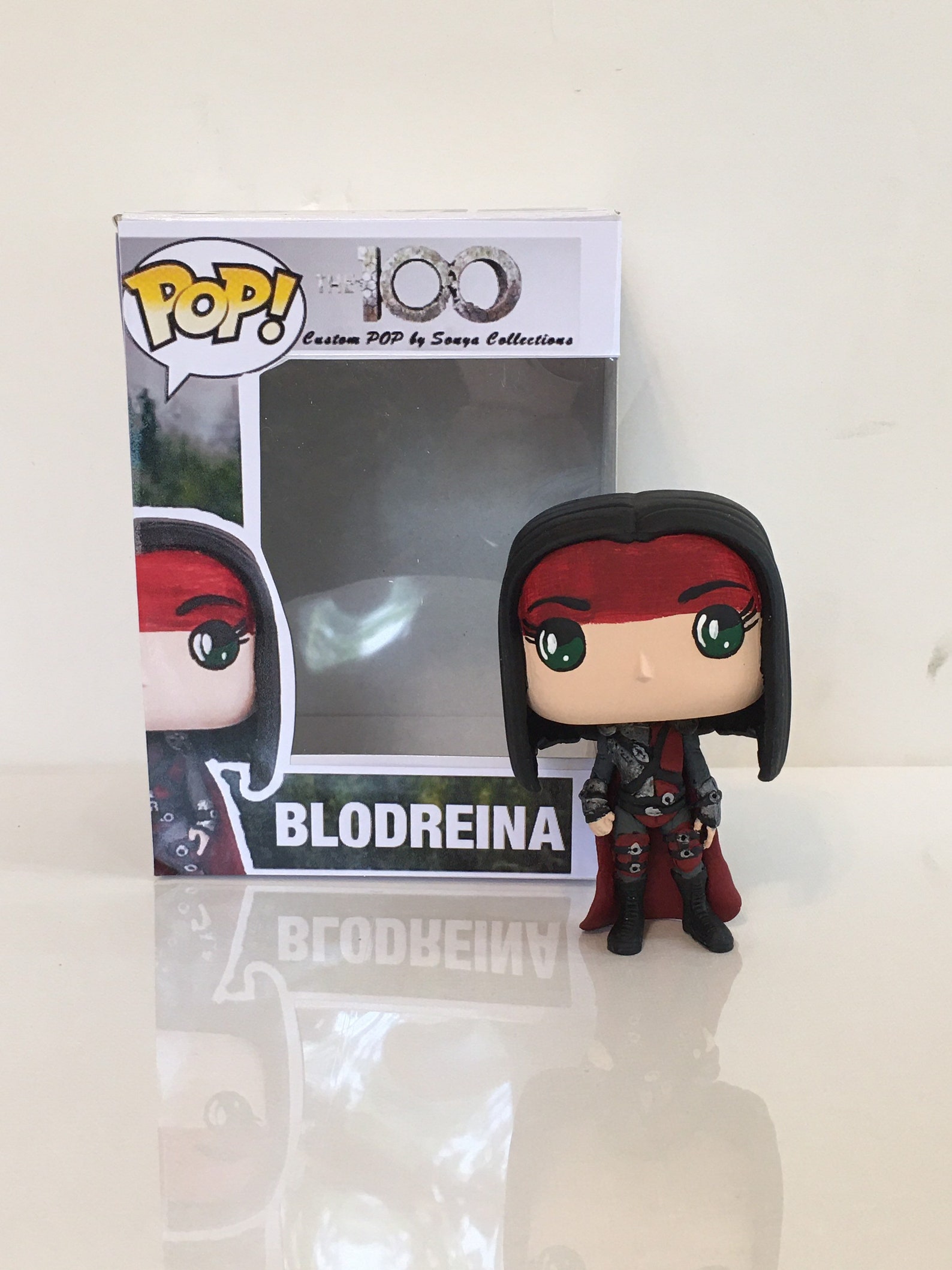 The 100 Blodreina AKA Octavia Blake custom pop | Etsy