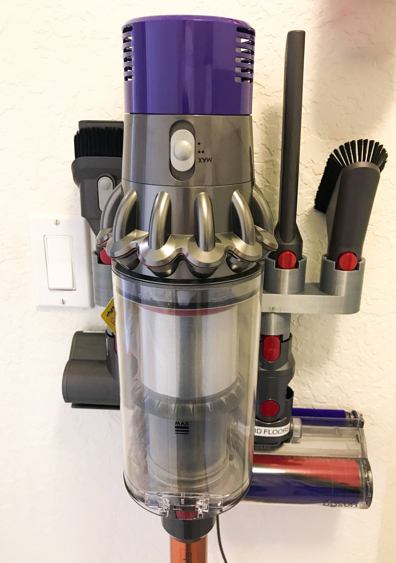 Dyson V8 V10 Accessory Holders Choose 4 5 or 6 Accessories Etsy