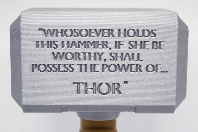 Thor Hammer Baby Rattle Cosplay Birthday Gift Nursery Decor Baby Toys Gifts for Baby Avengers Office Decor Mjolnir image 5