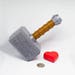 Thor Hammer Baby Rattle | Cosplay | Birthday Gift | Nursery Decor ...