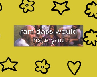 ram dass bumper sticker