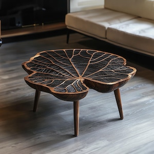 Modern coffee table live edge Farmhouse tamarind wood coffee table farmhouse table reclaimed wood table living room table home decor