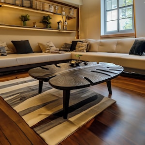Farmhouse tamarind wood coffee table modern coffee table live edge farmhouse table reclaimed wood table living room table living room decor