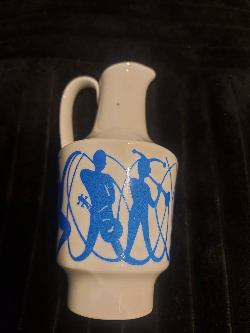 Vaso in miniatura DDR, Gebrauch porzellan DDR, 13 cm