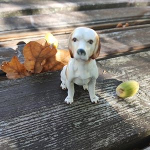 Antik porcelain figurine dog